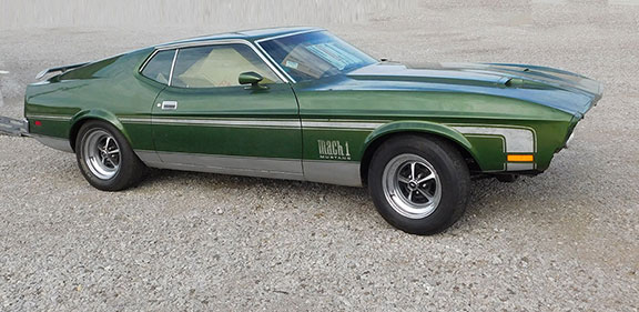 1972 Mach 1 Ready for Restoration